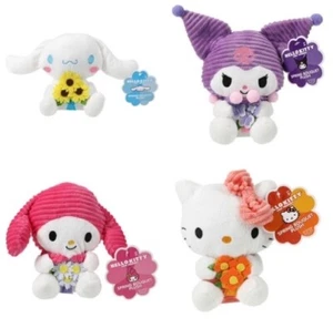 4er Set Hello Kitty and Friends® Frühlingsstrauß Ostern Plüschtier (6 Zoll) - Bild 1 von 5