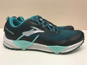 Mujer 9 Brooks Cascadia 13 Teal B Mediano 120274 1B 343 - Imagen 1 de 3