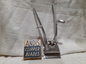 Brown & Sharpe Bressant Hair Clipper with Andis Clipper Blades