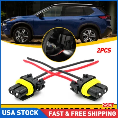 4 piezas para bombilla antiniebla conector de lámpara enchufe cable coleta hembra C H11 Foto 1 de 4