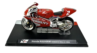 MODELLINO MOTO DIECAST  HONDA RS250W ROBERTO ROLFO 2004 1/24 - Immagine 1 di 4