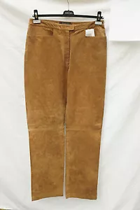 Lederhose braun 44 ARMA Wildleder Leder Hose cognac NP120€ - Bild 1 von 4