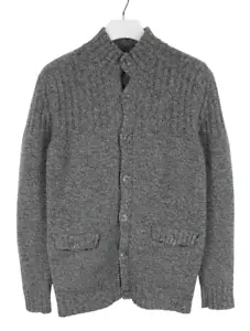 J. LINDEBERG Seiko Multicolor Knit Jumper Men's MEDIUM Cardigan Merino Wool - Picture 1 of 12
