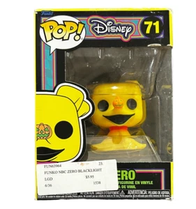 Funko Pop! Disney: The Nightmare Before Christmas Blacklight - Zero Vinyl Figure - Picture 1 of 4