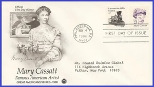 USA5 #2181 ADDR PCS ARTCRAFT FDC Mary Cassatt - Bild 1 von 1