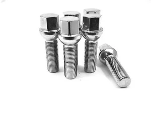 20 Pc MERCEDES 14mm x 1.50 Chrome Extended Lug Bolts (40mm Shank Length) AP-809L - Picture 1 of 2