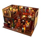 Miniature Dollhouse Kits Artwork Doll House Model for Ages 7+ Kids Children