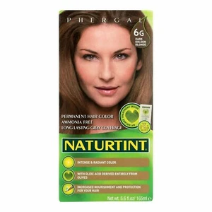 Naturtint 6 G Dark Golden Blonde Permanent Hair Color Gel 5.75 fl oz Pack of 6 - Picture 1 of 2