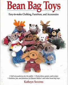 Beanine Babies Dolls Clothing-Furniture Patterns-16 Outfits-Bean Bag Toys - Picture 1 of 2