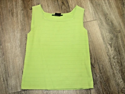 Pierre Cardin Women Green Sweater Vest Small - Image 1 of 4