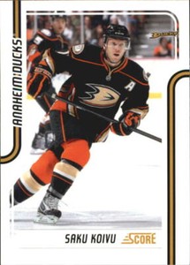 2011-12 Score Hockey Glossy #40 Saku Koivu