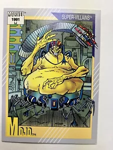 1991 Marvel Universe Super Villains Comic Trading Card #64 Mojo - Bild 1 von 2