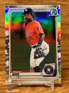 FREUDIS NOVA REFRACTOR /499 2020 Bowman Chrome Prospect ASTROS