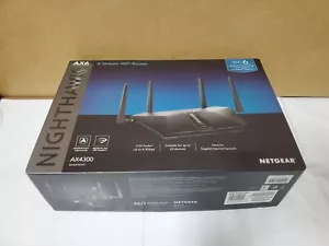 NETGEAR Nighthawk AX6 6-Stream AX4300 Wi-Fi Router RAX45-100NAS/#F519 - Picture 1 of 4