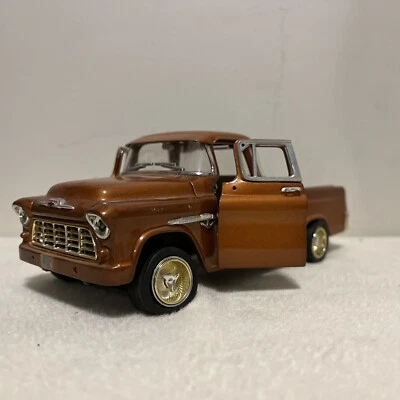 1955 Diecast Chevrolet Cameo 1/24 Orange Saico - Image 1 of 4