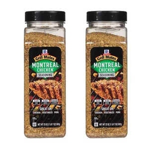 McCormick Grill Mates Montreal Chicken Seasoning 23 oz (PACK OF 2) FREE SHIPPING - Picture 1 of 4