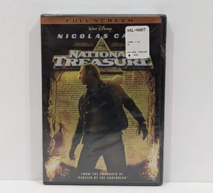 NEW National Treasure DVD Full Screen Action Adventure Nicolas Cage Sealed - Picture 1 of 4