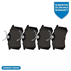 Rear Brake Pad Set For Disc Brake Fits MG Peugeot Renault Seat Skoda Vauxhall VW - Picture 1 of 2