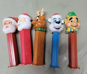 Vintage Christmas Pez Dispensers Lot - Picture 1 of 5