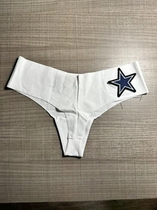 Pink Victoria's Secret White Dallas Cowboys Women Size Medium - Picture 1 of 3