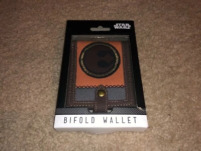 Star Wars BioWorld Rebel Forces Bifold Men's Wallet *NEW!* - Image 1 of 2