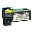 Genuine LEXMARK C540H1YG Yellow High Yield Toner Cartridge C540 C543 C544 C546 