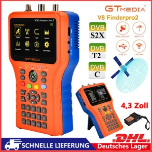GTMEDIA V8 Finderpro2 H.265 (10 Bit ) DVB-S/S2/S2X/T/T2/C Combo Messgerät - Bild 1 von 21