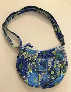 Vera Bradley DOODLE DAISY Crossbody CLARE Schultertasche Handtasche nicht mehr produziert EUC - Bild 1 von 8