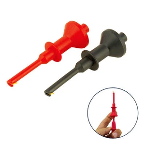 UNI-T Multimeter test lead Extention probe hook clip 2mm probe OZ - Picture 1 of 4