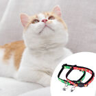  2 Stck. Katze Halskette Weihnachten Haustier Hund Halsband Leine mit Glocke