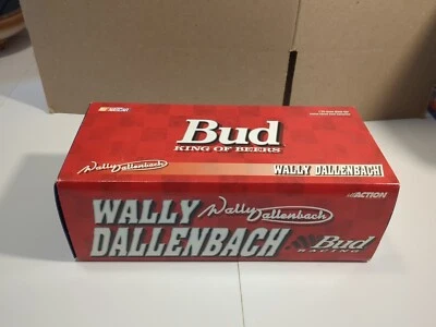 1999 Action Wally Dallenbach Budweiser 1/24 NASCAR Bud Racing  - Imagem 1 de 4