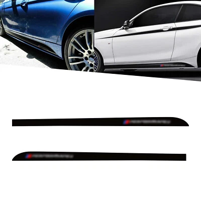 M-Performance Side Skirt Decal Stickers For BMW G30 520i 530i 540i 2017+ - Image 1 of 4
