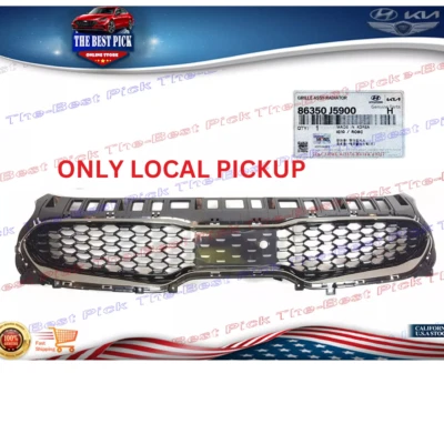 ⭐GENUINO⭐ ⭐OEM⭐ Rejilla de radiador para Kia Stinger GT 2018-2023 3,3 L 86350J5900 Foto 1 de 2
