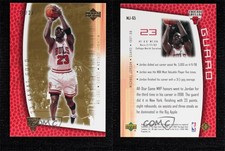 2001-02 Upper Deck MJ's Back 23 Karat Gold /23 Michael Jordan #MJ-65 HOF