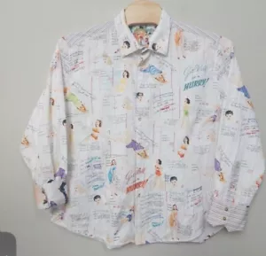Robert Graham GET WELL Pin Up Girls LIMITED EDITION 2XL Flip Cuff 766/1058 - Bild 1 von 15