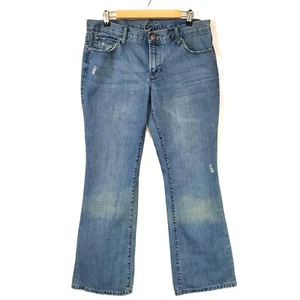 Jeans donna AMERICAN EAGLE elasticizzato hipster fit invecchiato taglia 12 reg nuovo con etichette - Foto 1 di 13
