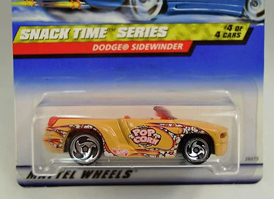 Hot Wheels Snack Time 4 Dodge Sidewinder Car 26015 016 16 SB New - Image 1 of 3