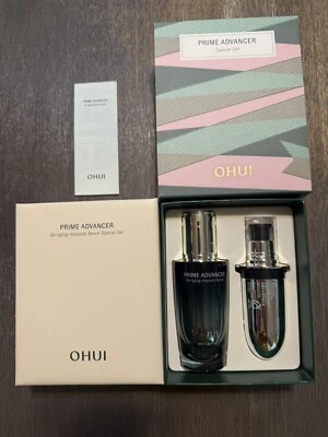 O HUI Prime Advancer De-aging Ampoule Serum Special Set 2 Items Lifting K-Beauty - Image 1 of 4
