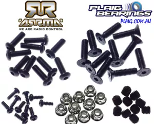 Arrma RC Screws, Nuts and Grub Screws by Part Number - Packs of 10 - Grade 12.9 - Picture 1 of 51