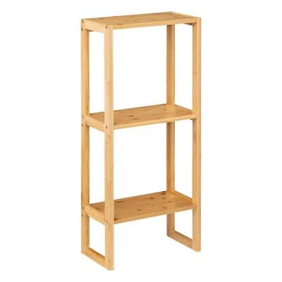 5FIVE SIMPLY SMART Estantería de bambú estrecha módulo Lab'n, 20 cm de ancho