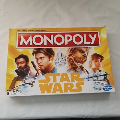Monopoly Star Wars Edition Board Game ~ Hasbro ~ Parker Brothers ~ 2017 - Image 1 of 4