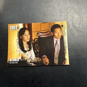 Bxd Lost Season 2 Two 2006 InkWorks #32 Jin Sun Kwon Daniel Dae Kim Withheld - Picture 1 of 2