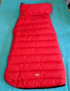 PET COLLECTION HUNDE STEPPJACKE ROT BLAU WENDBAR WINTERMANTEL GRÖSSE LARGE ~ XL - Bild 1 von 5