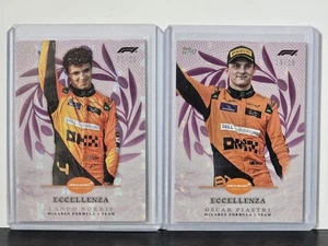 Eccellenza F1 Lando Norris & Oscar Piastri Trionfo /25 Purple Parallel McLaren - Bild 1 von 2