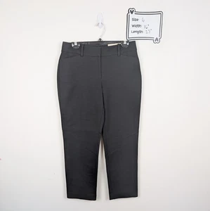 Ann Taylor Factory Damengröße 6 schwarz kurvige Passform knöchellange Anzughose neu mit Etikett - Bild 1 von 4