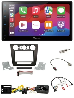 Pioneer DAB USB Lenkrad Bluetooth 2DIN Autoradio für BMW 1er man. Klima E87/E88/ - Bild 1 von 4