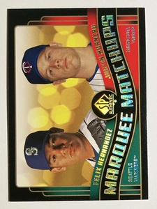 2008 SP Authentic Marquee Matchups #MM15 Felix Hernandez/Justin Morneau - Picture 1 of 2