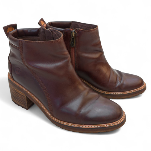 Timberland "Sienna" Stivaletti Impermeabili in Pelle Donna 9 (Ampio Friendly Fi