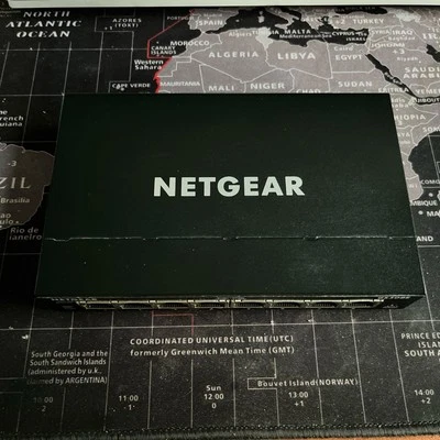 Netgear GS308E 8 Port Lan Gigabit Ethernet Smart Managed Plus Switch + PSU  - Image 1 of 4