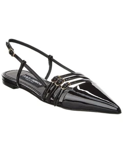 Dolce & Gabbana Leder Slingback flach Damen - Bild 1 von 8